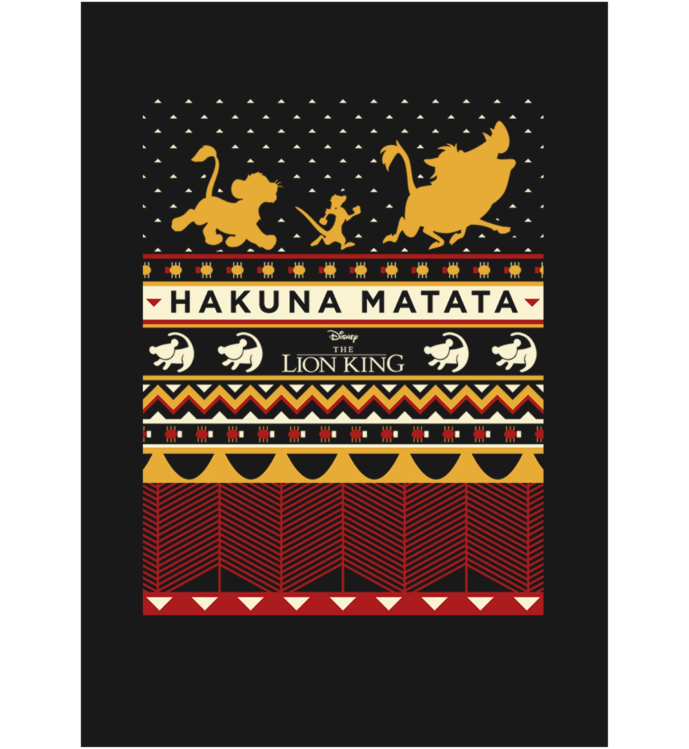 Girls 4-6x Hakuna My Knits Ugly Sweater Graphic T-Shirt