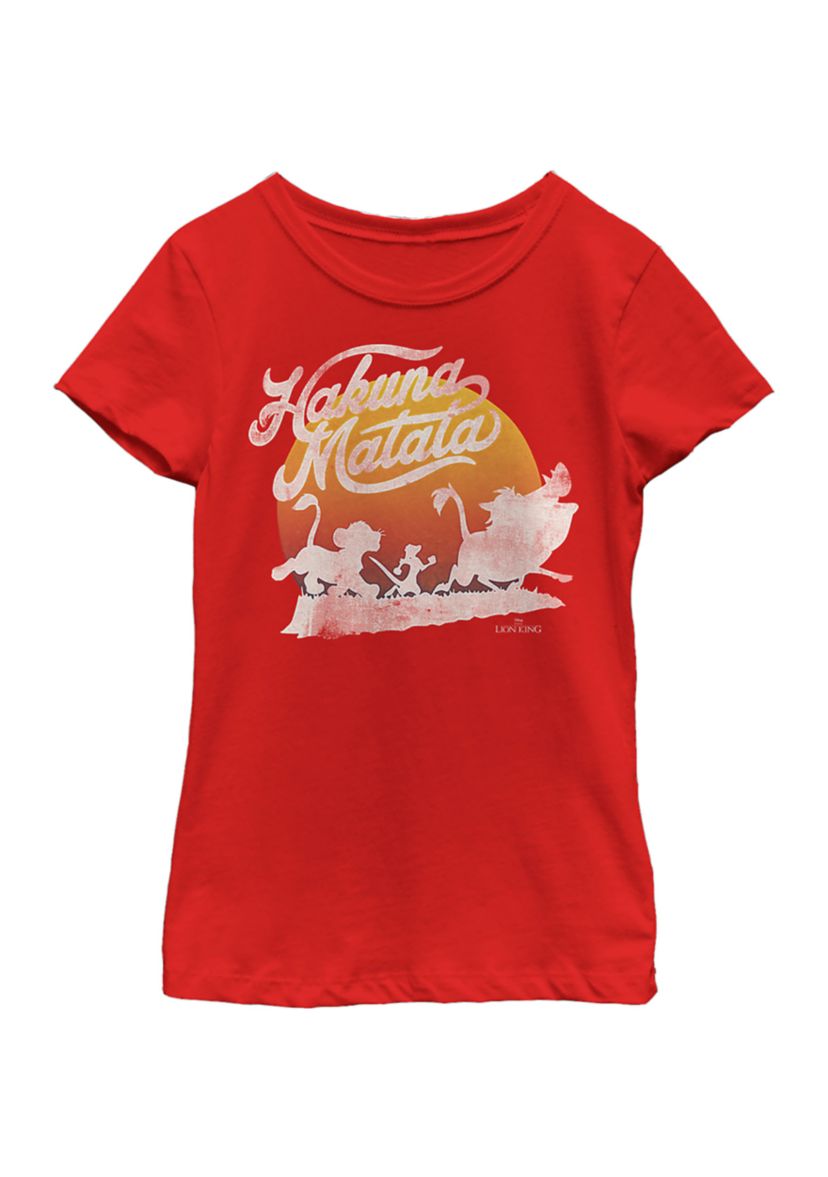 Girls 4-6x  Hakuna sun Graphic Top
