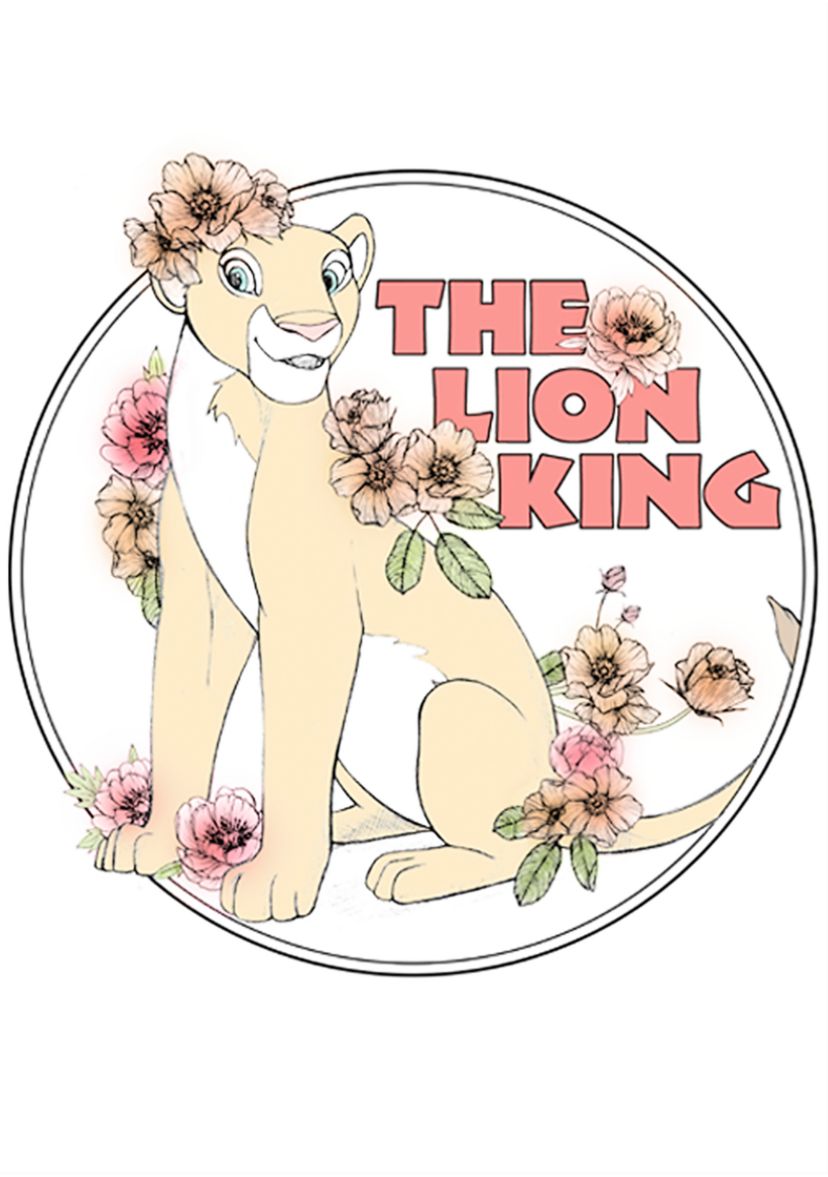 Girls 4-6x  Sketchy Nala Graphic T-Shirt