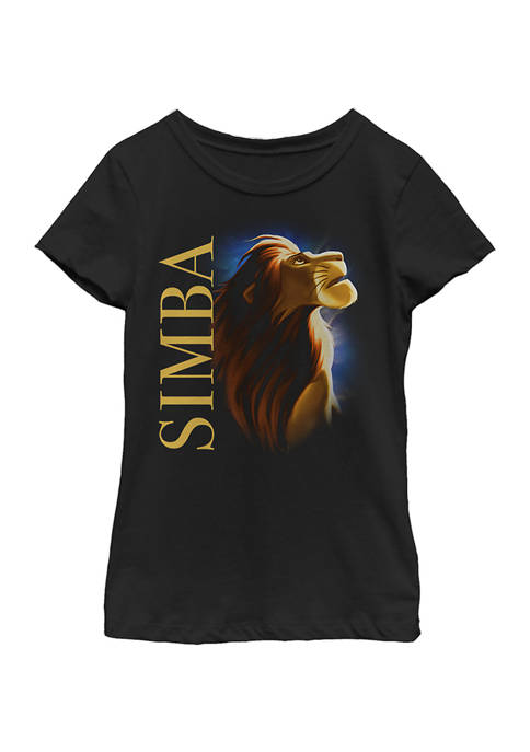 Disney® Girls 4-6x New King Graphic T-Shirt