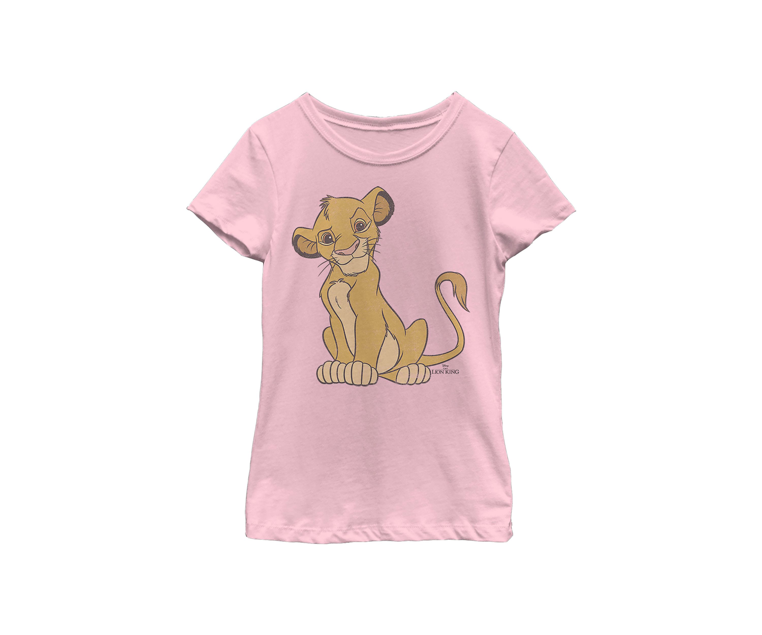 Girls 4-6x  Simba Vintage Graphic T-Shirt