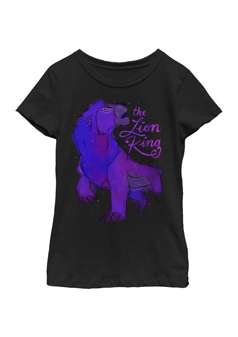 Girls 4-6x Starry Lion Graphic T-Shirt
