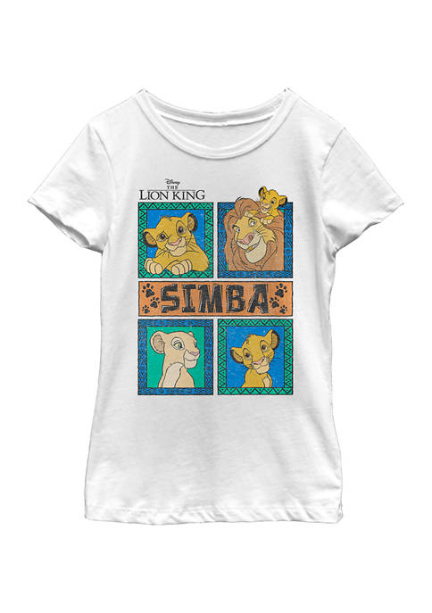 Disney® Girls 4-6x Simbafied Graphic T-Shirt