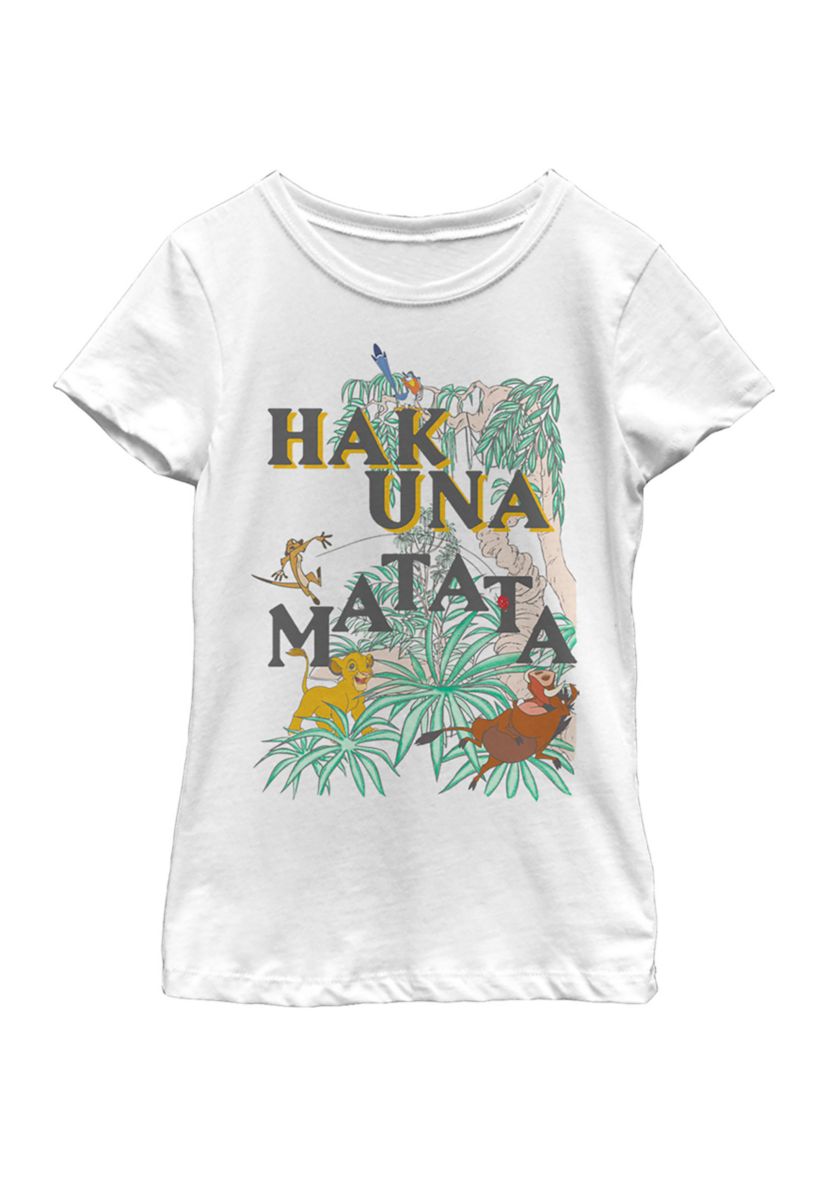 Girls 4-6x  No Worries Graphic T-Shirt