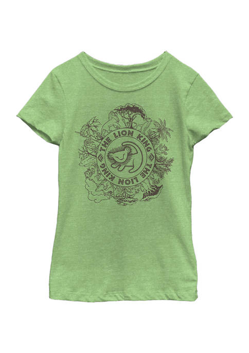 Girls 4-6x Circle of Life Graphic T-Shirt