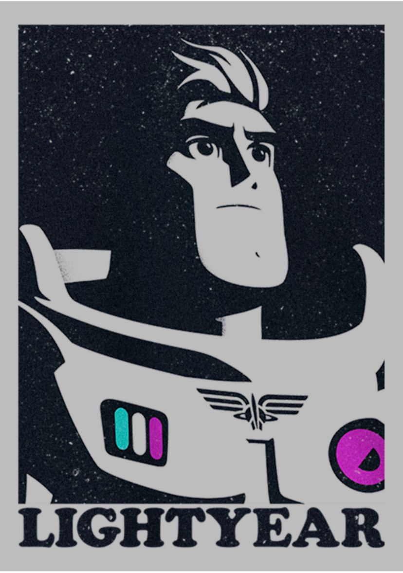 Lightyear Contrast Graphic T-Shirt