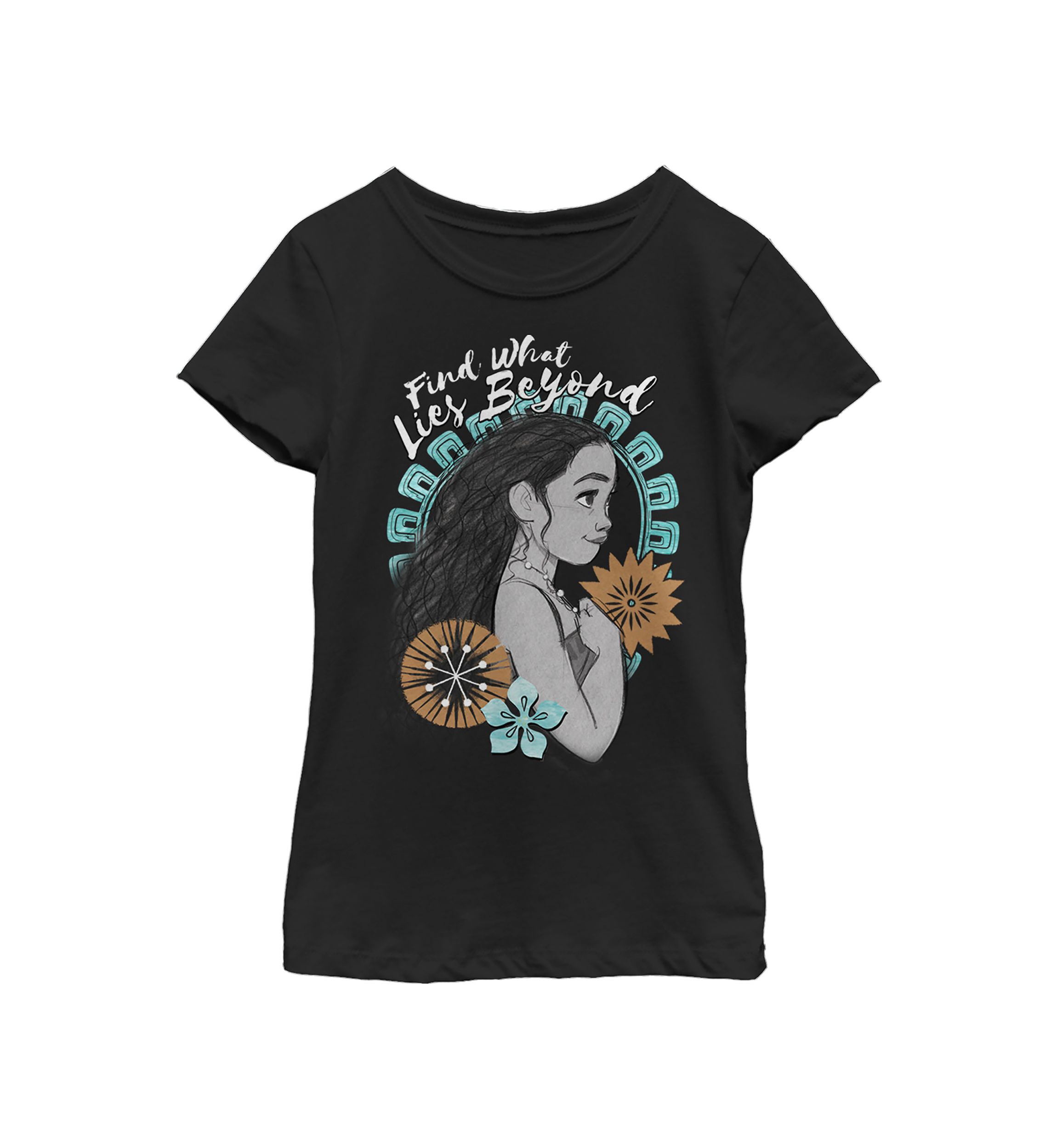 Girls 4-6x  Lies Beyond Graphic Top
