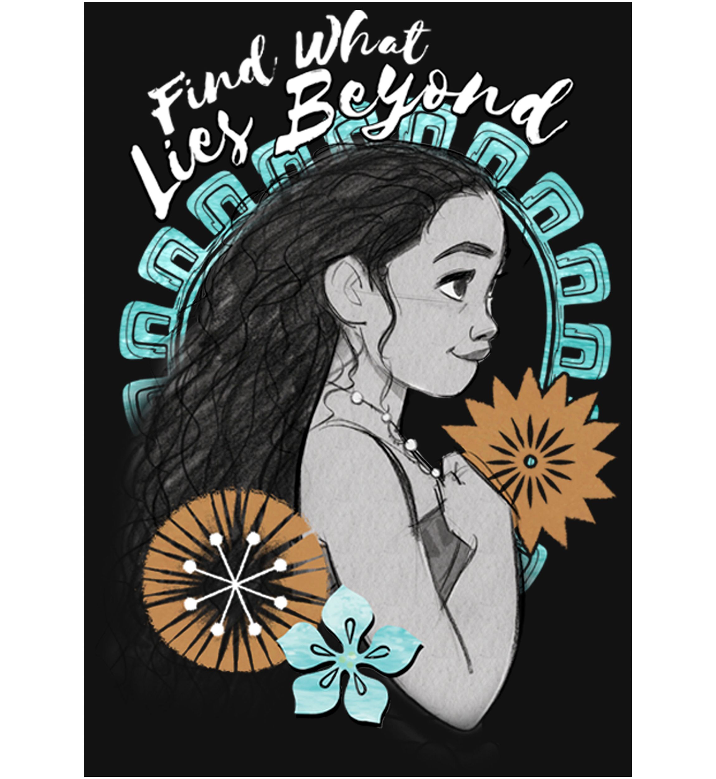 Girls 4-6x  Lies Beyond Graphic Top