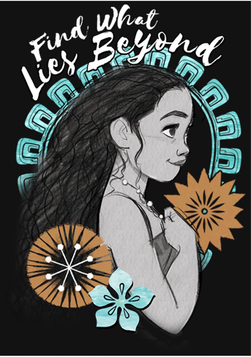 Girls 4-6x  Lies Beyond Graphic Top