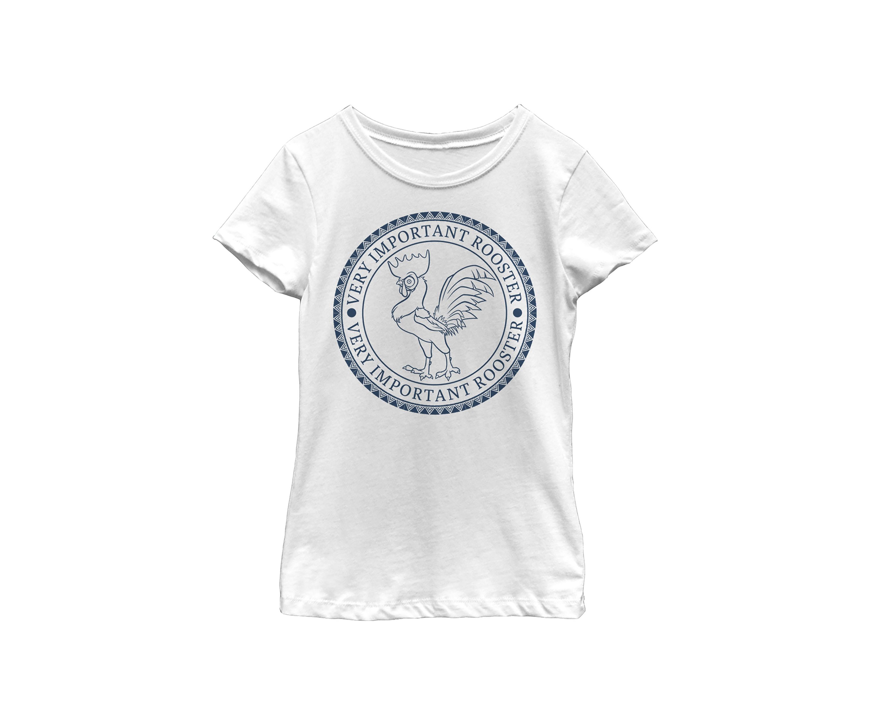 Girls 4-6x  Hei Hei Badge Graphic Top