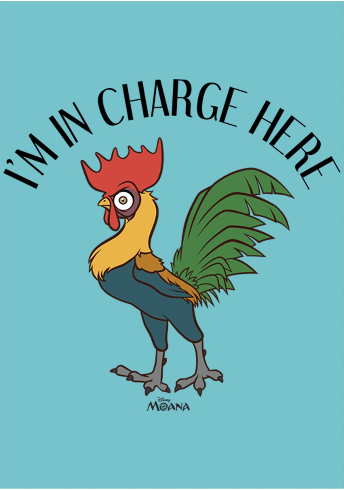 Girls 4-6x  Hei In Charge Graphic Top