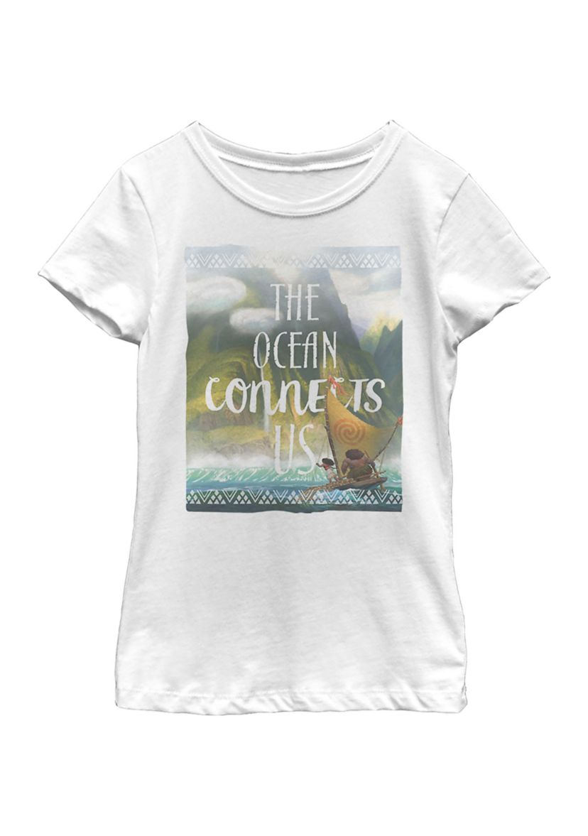 Girls 4-6x  CONNECTS US Graphic Top