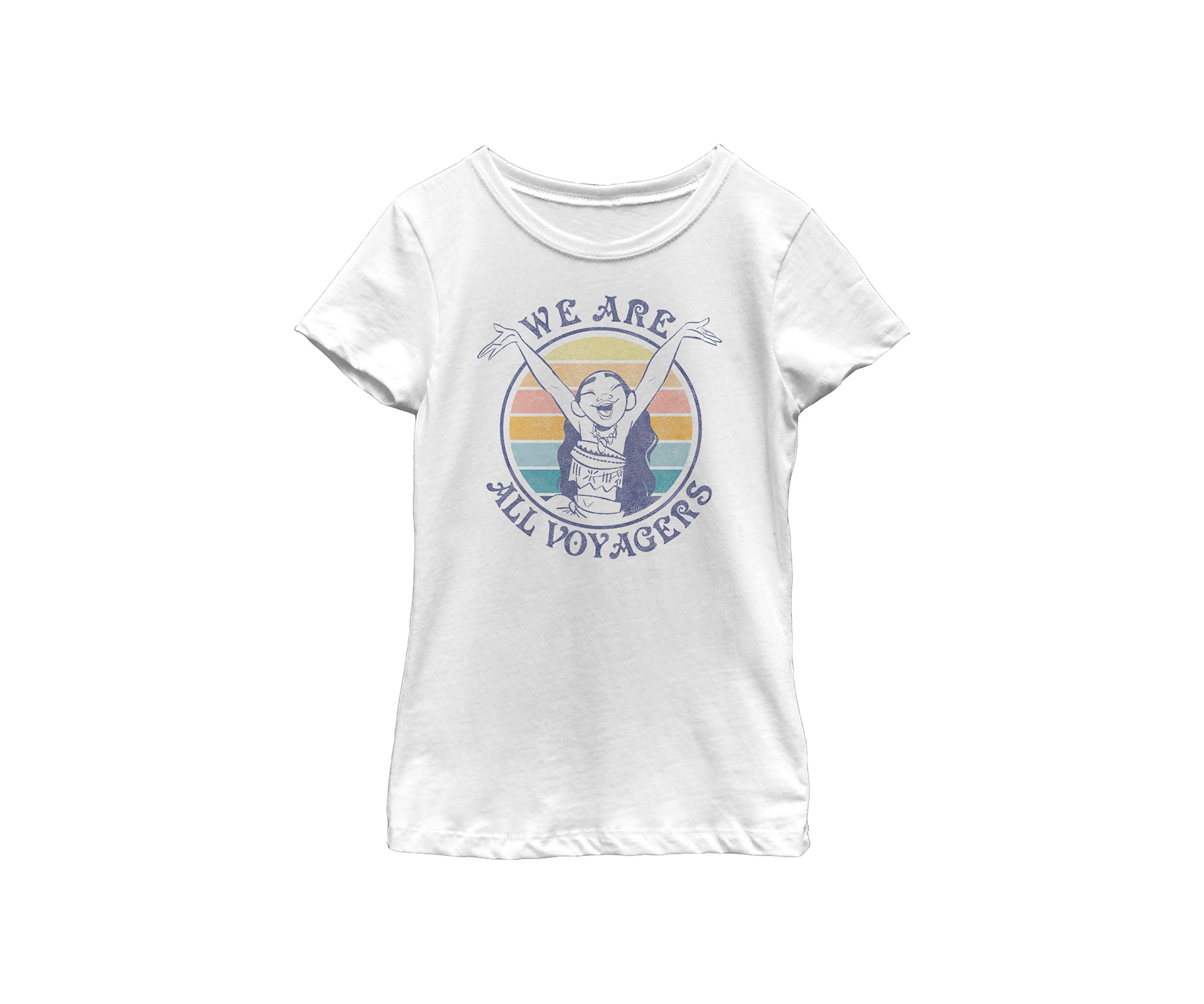 Girls 4-6x  Sunset Voyagers Graphic Top