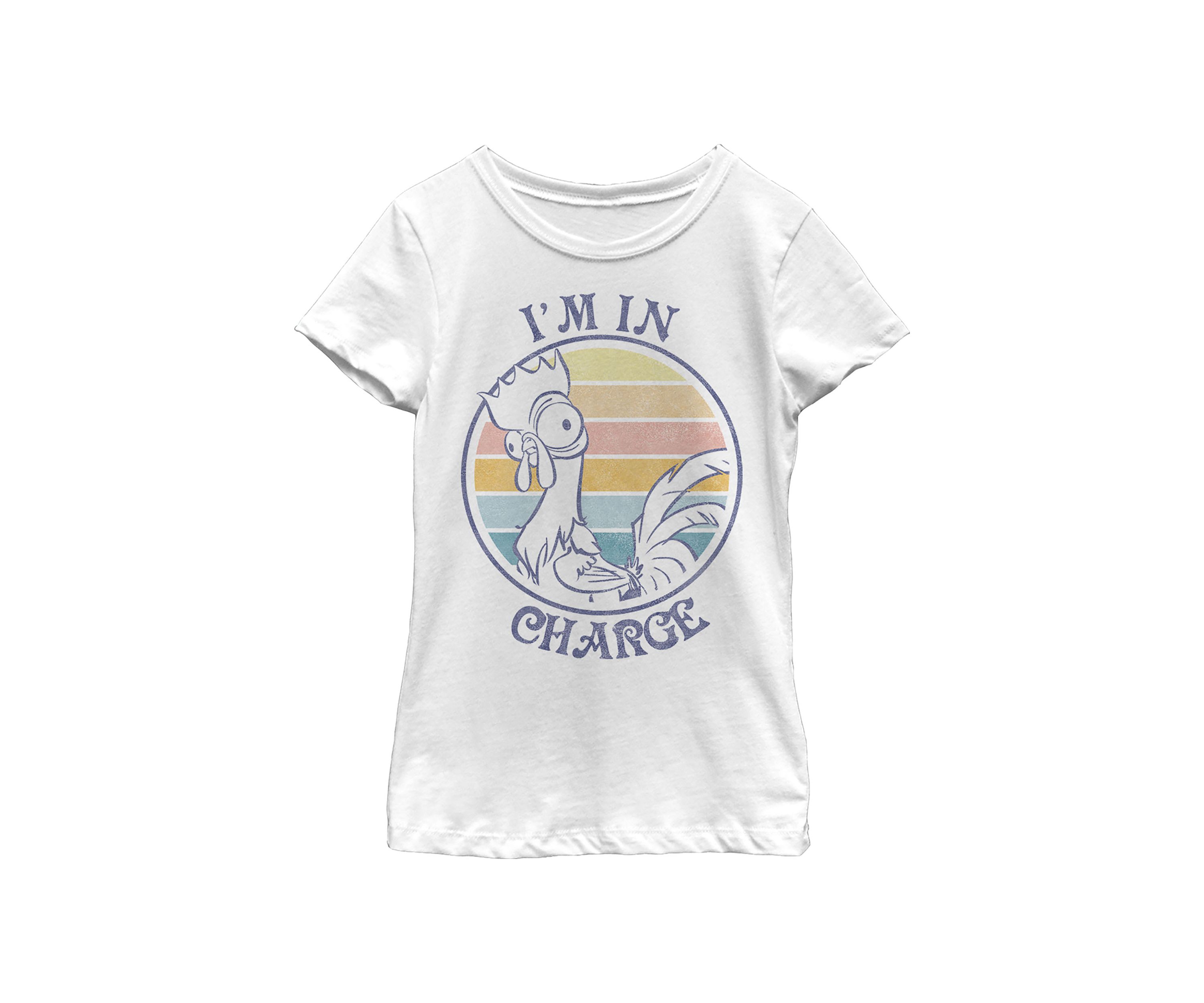 Girls 4-6x  Sunset Hei Hei Graphic Top