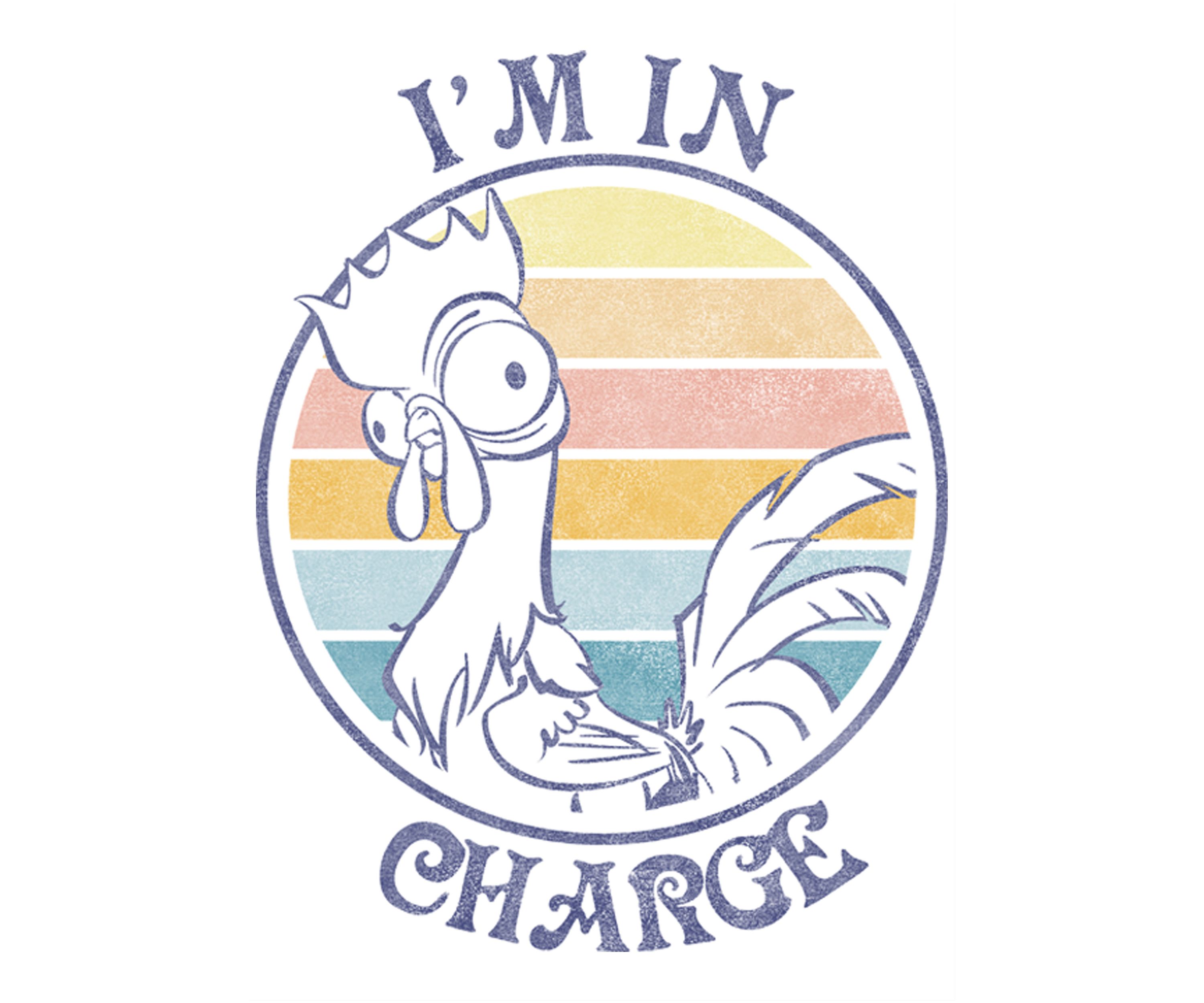 Girls 4-6x  Sunset Hei Hei Graphic Top