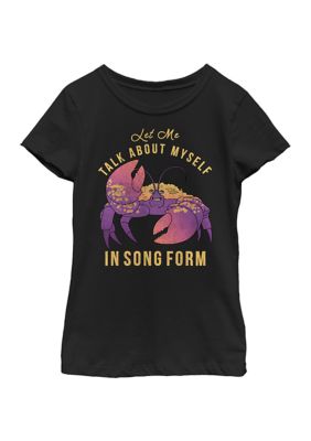 Disney Moana Girls 4 6x Tamatoa Song Form Graphic T Shirt Belk