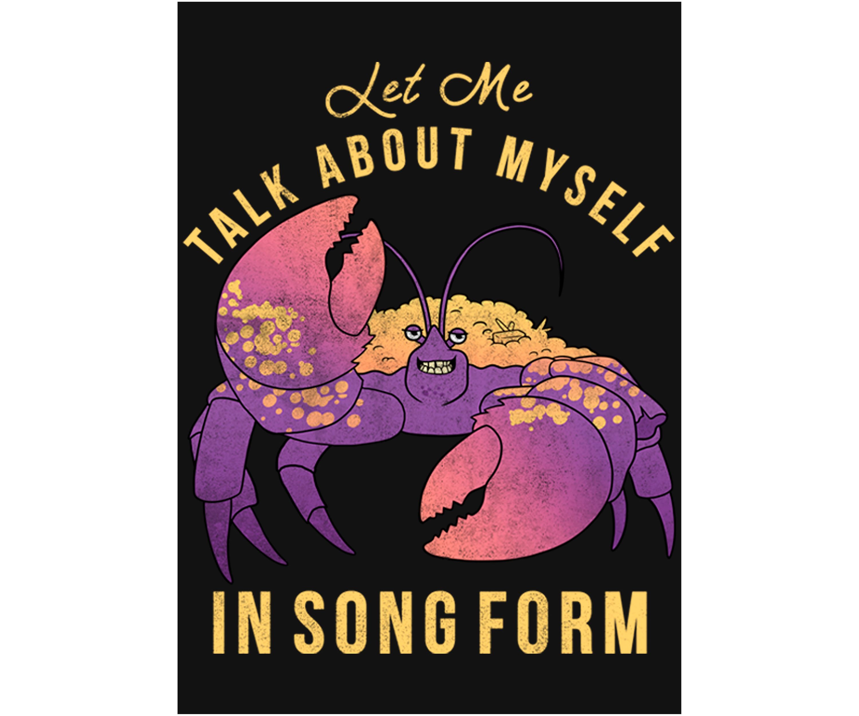 Girls 4-6x  Tamatoa Song Form Graphic T-Shirt
