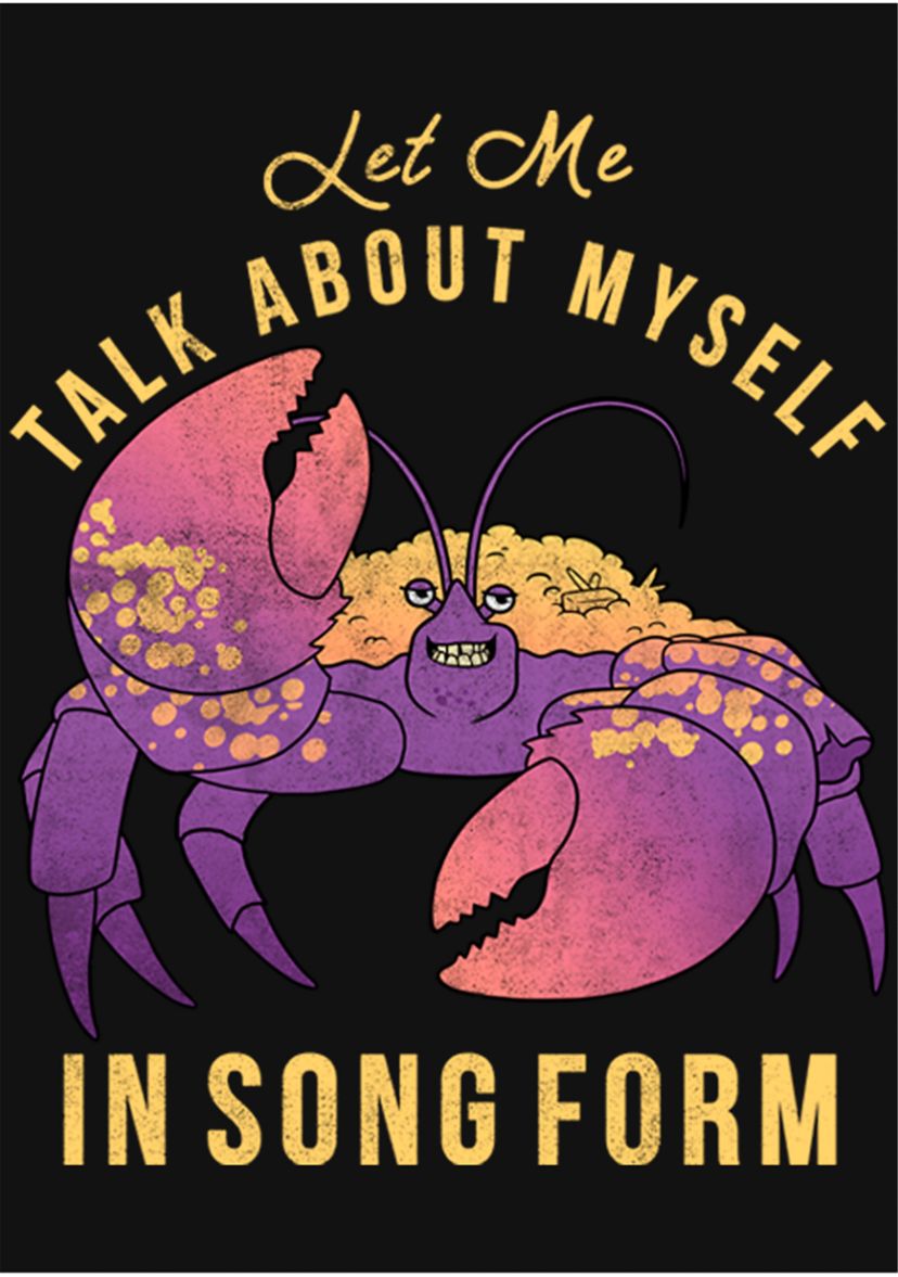 Girls 4-6x  Tamatoa Song Form Graphic T-Shirt