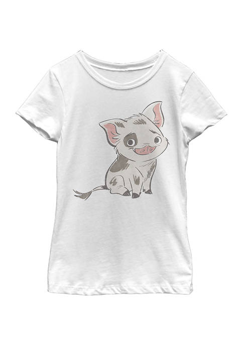 Disney® Moana™ Girls 4-6x Pua Graphic T-Shirt