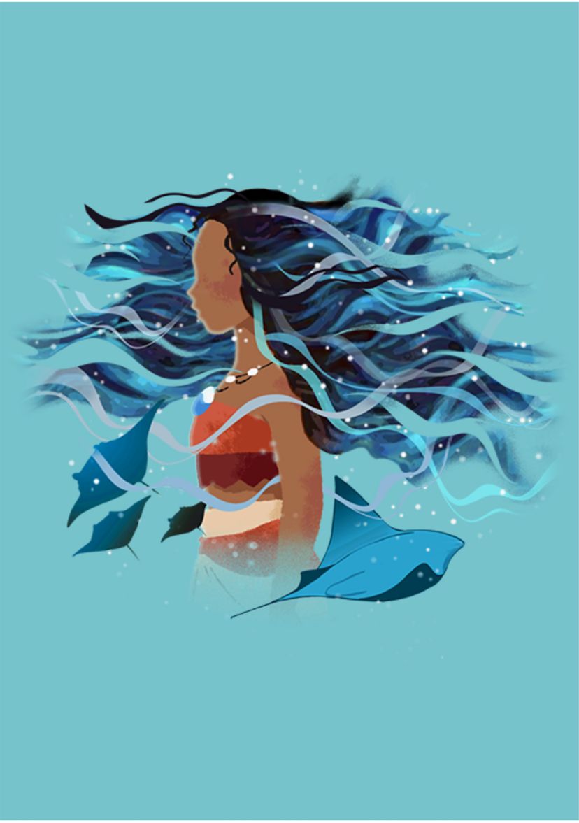 Girls 4-6x   In Ocean Graphic T-Shirt