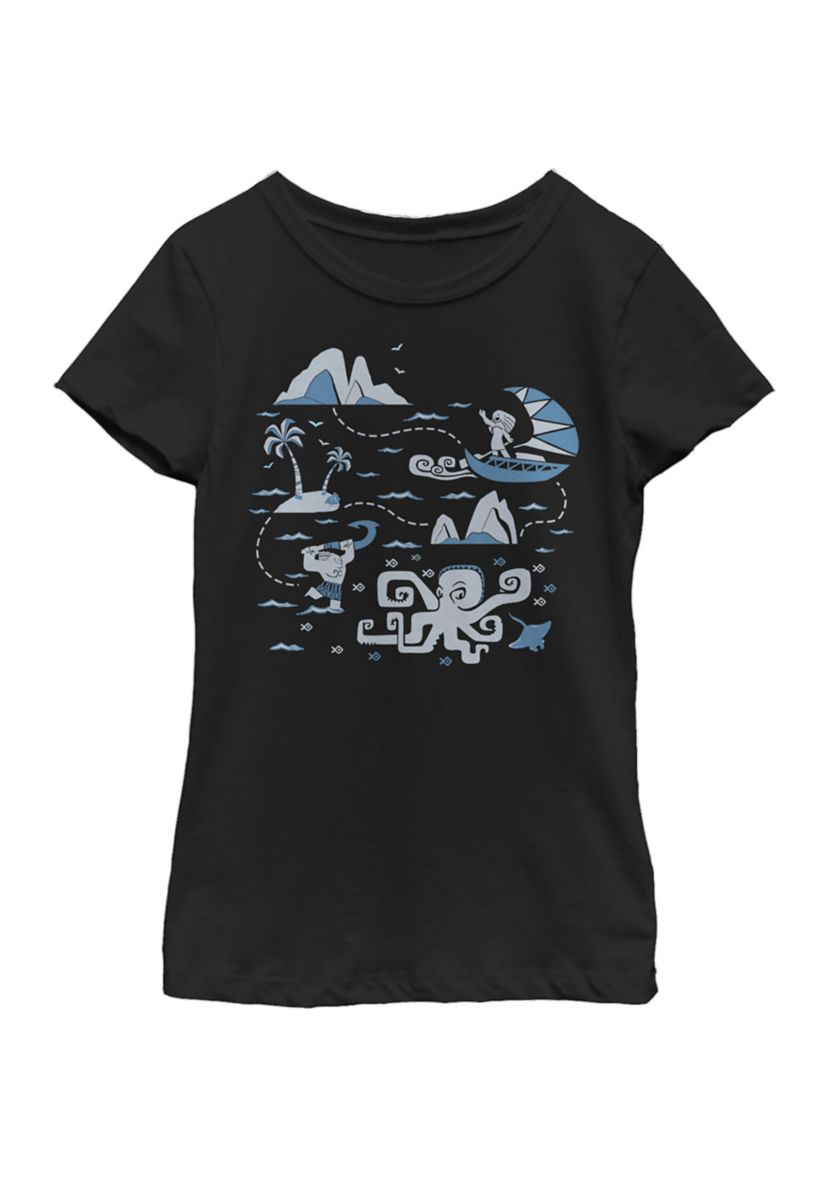 Girls 4-6x Voyage Collage Graphic T-Shirt