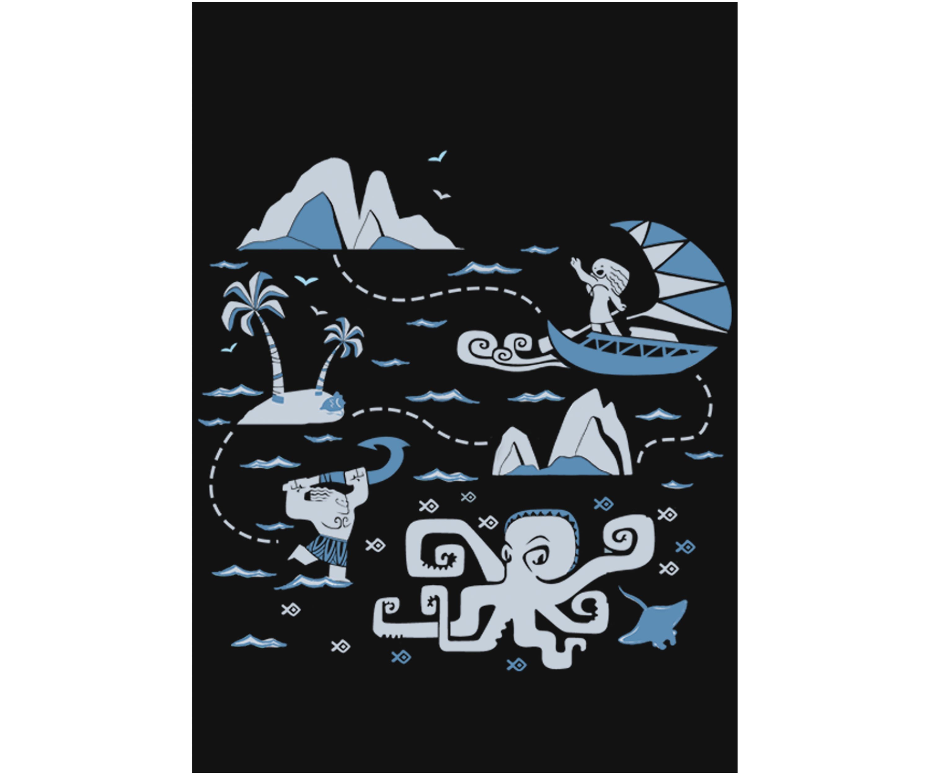 Girls 4-6x Voyage Collage Graphic T-Shirt