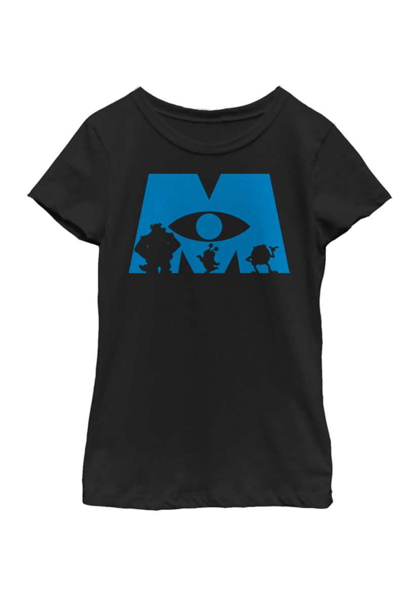 Girls 4-6x  Simple Silhouette Logo Graphic T-Shirt