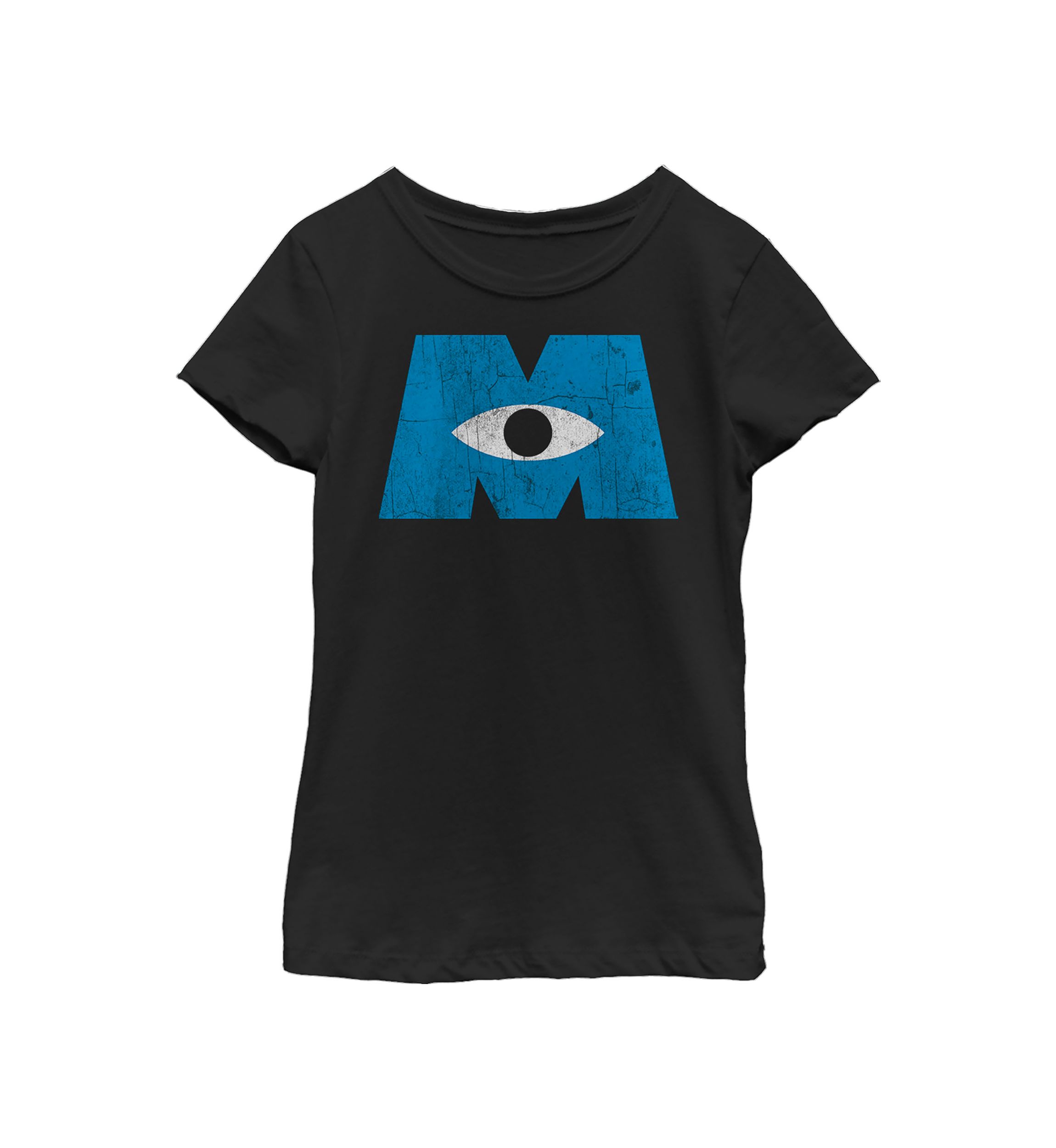Girls 4-6x  Distressed Logo Graphic T-Shirt