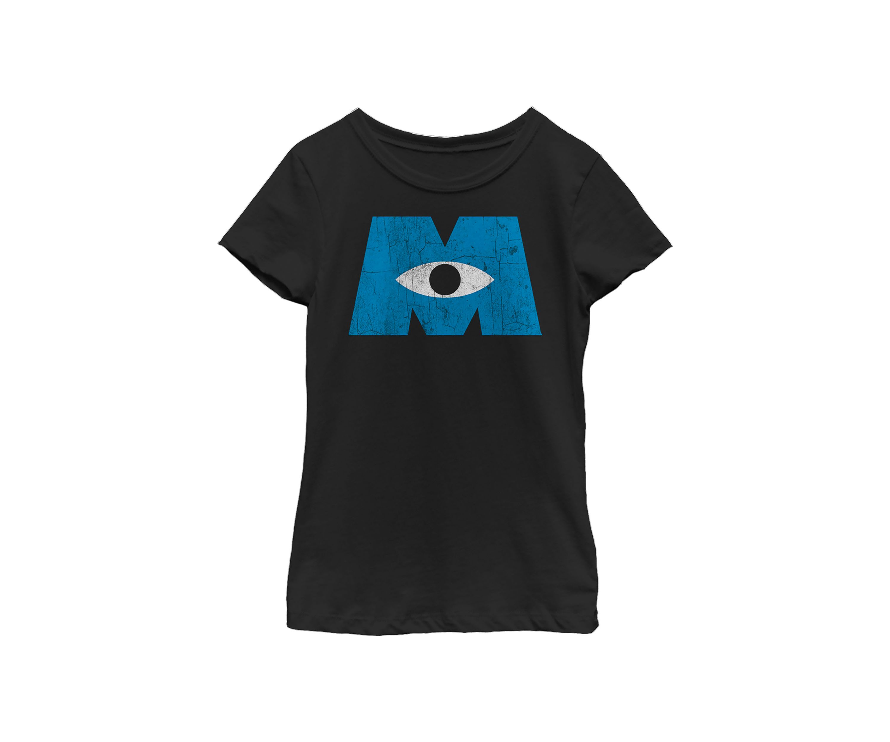Girls 4-6x  Distressed Logo Graphic T-Shirt