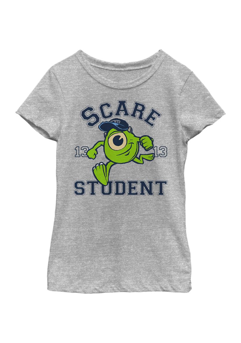 Girls 4-6x  Scare Student Graphic Top