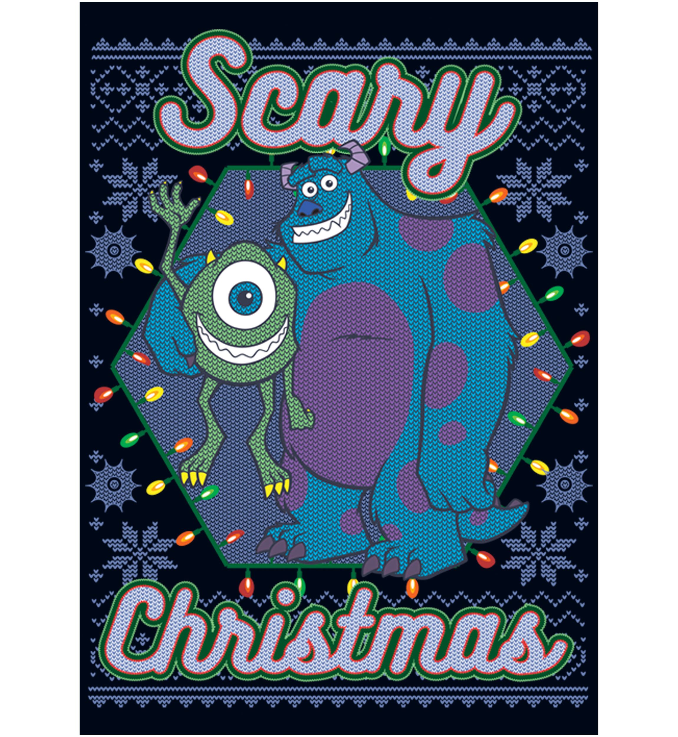 Girls 4-6x  Monsters Xmas Graphic T-Shirt