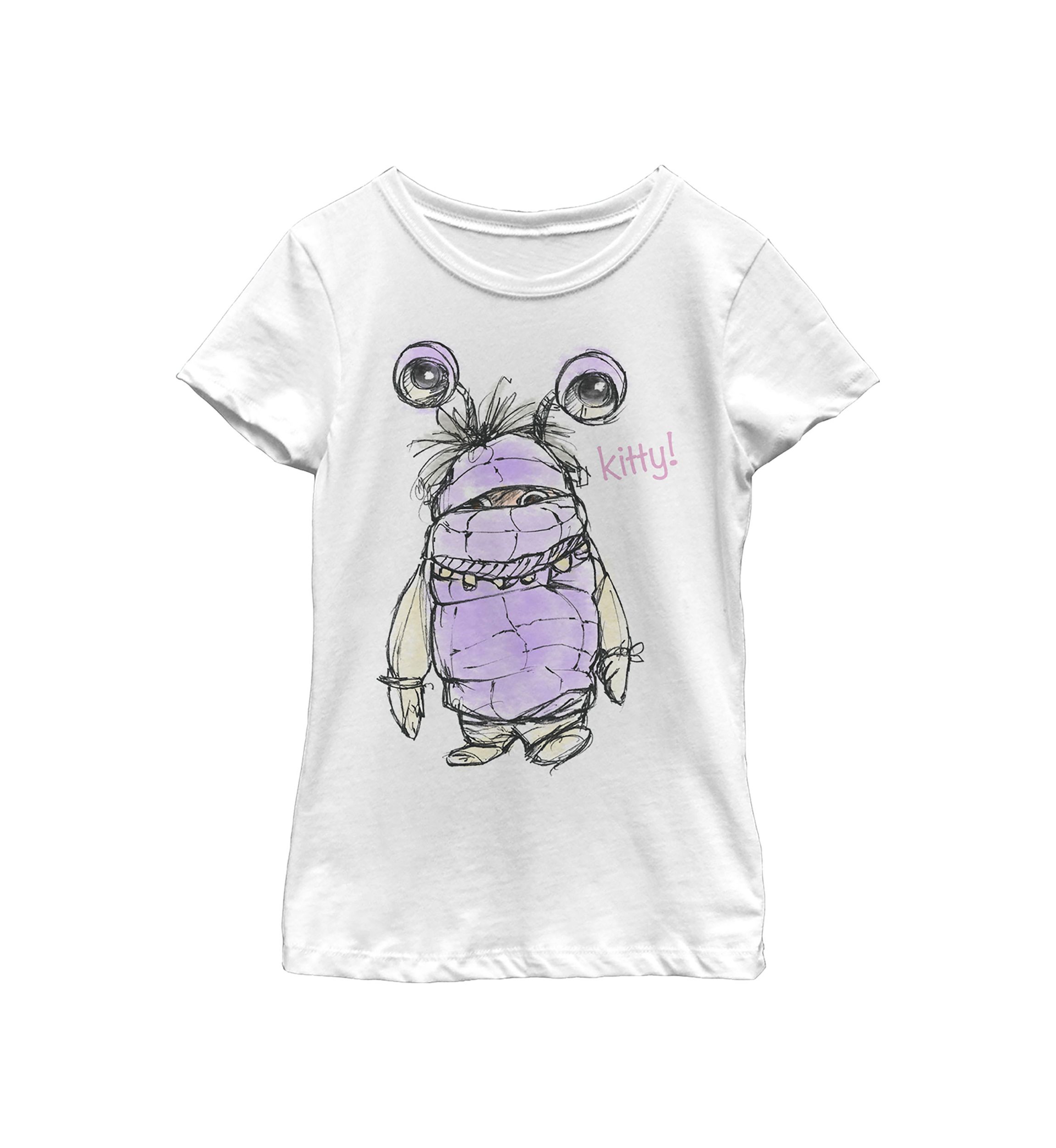 Girls 4-6x  Boo Kitty Graphic T-Shirt