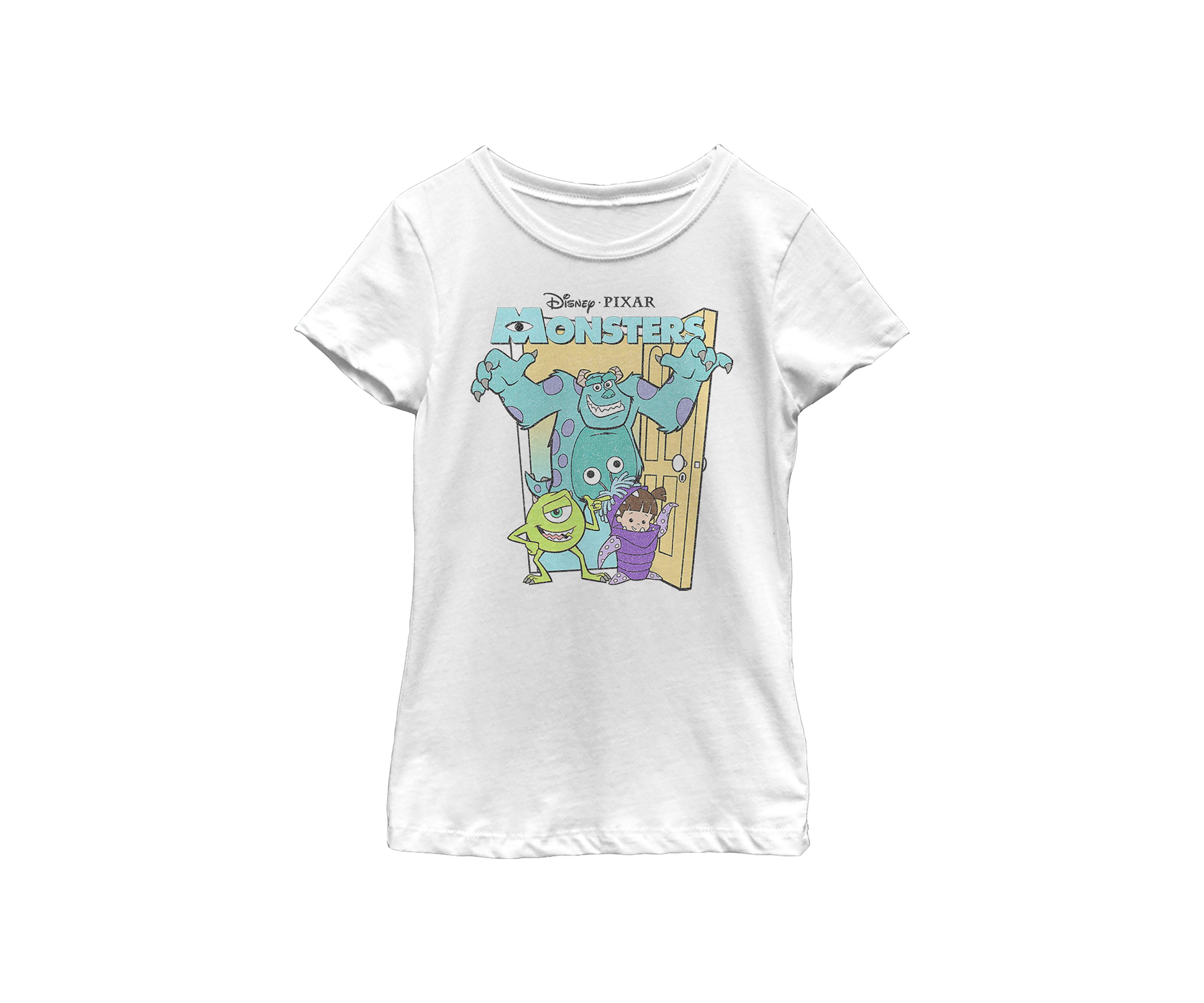 Girls 4-6x  Pastel Monsters Graphic T-Shirt