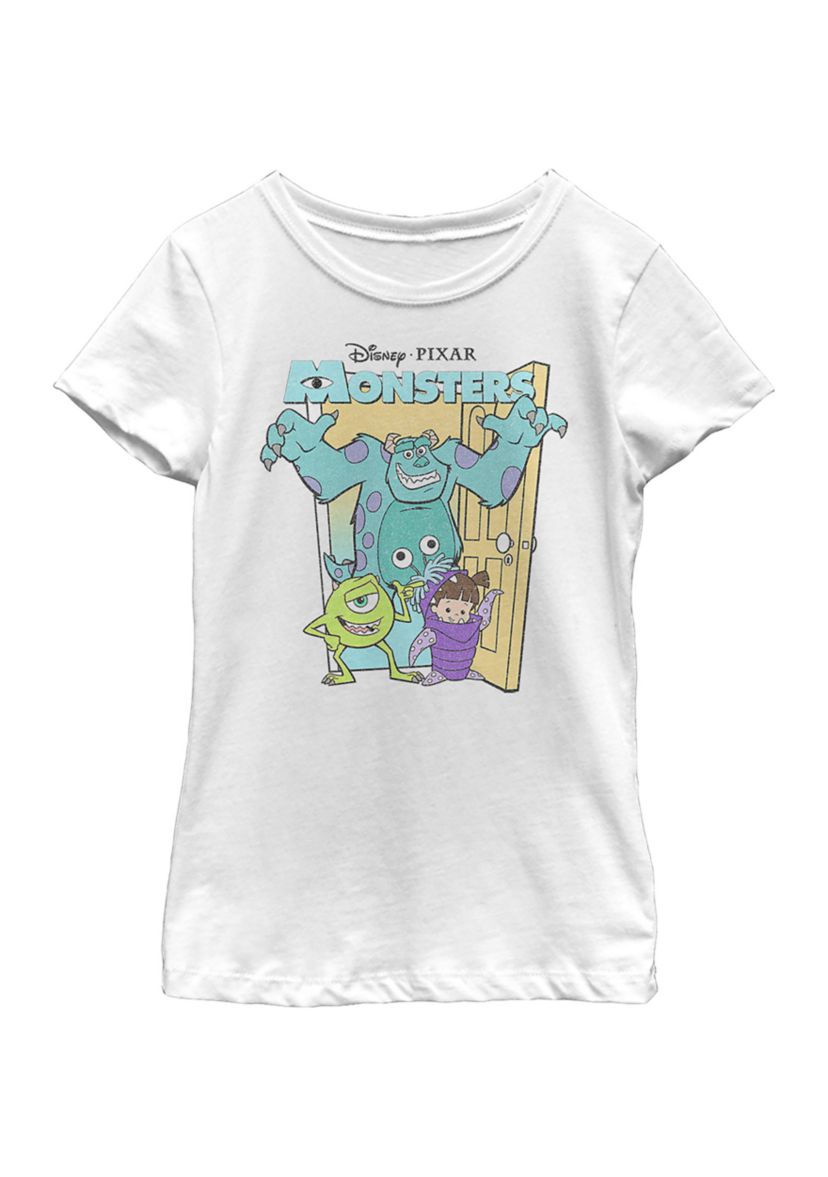 Girls 4-6x  Pastel Monsters Graphic T-Shirt