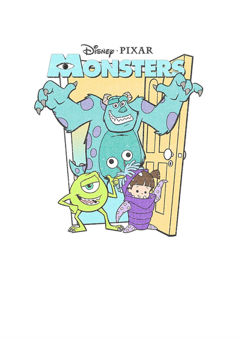 Girls 4-6x  Pastel Monsters Graphic T-Shirt