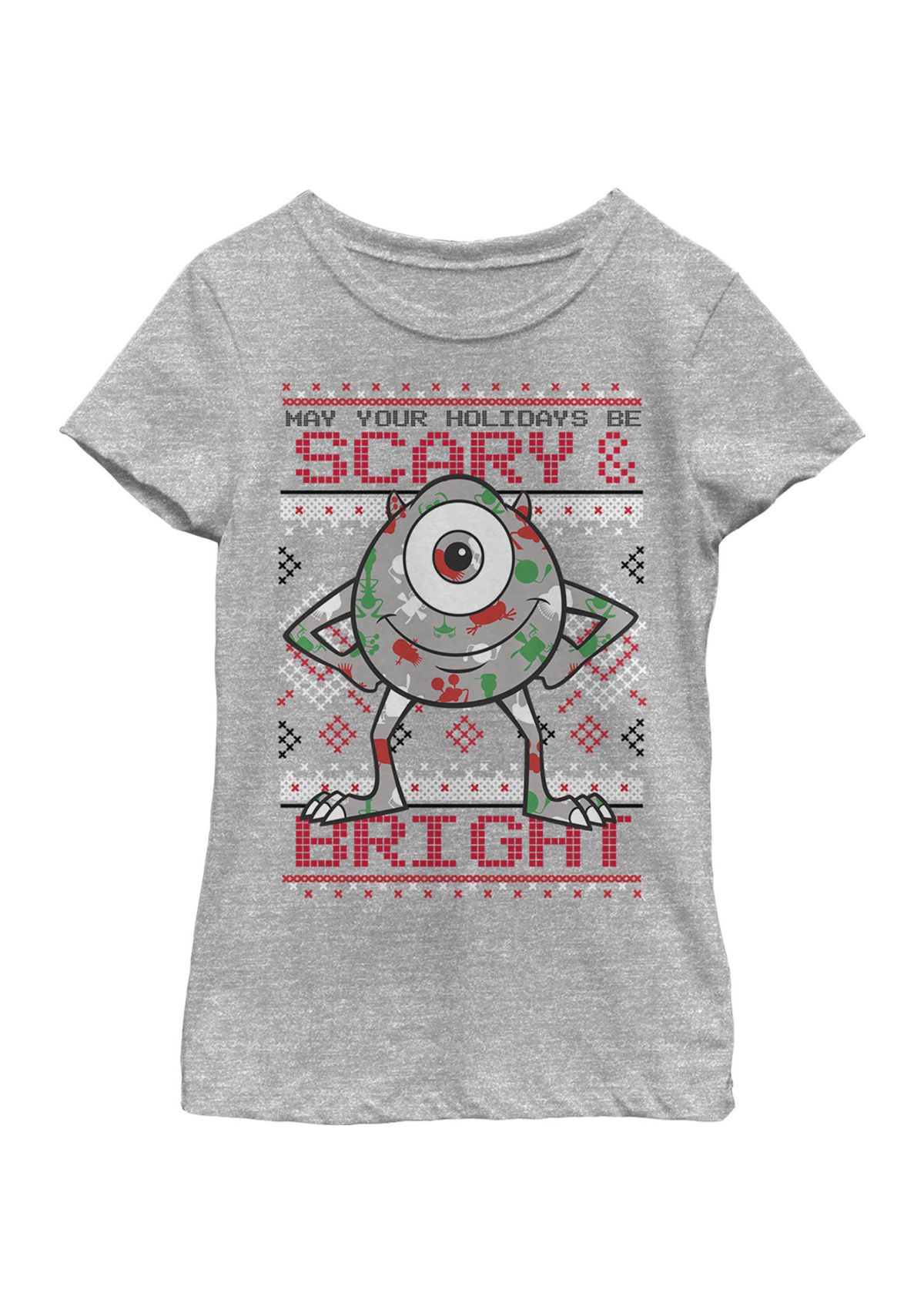 Girls 4-6x Eye Holiday Top