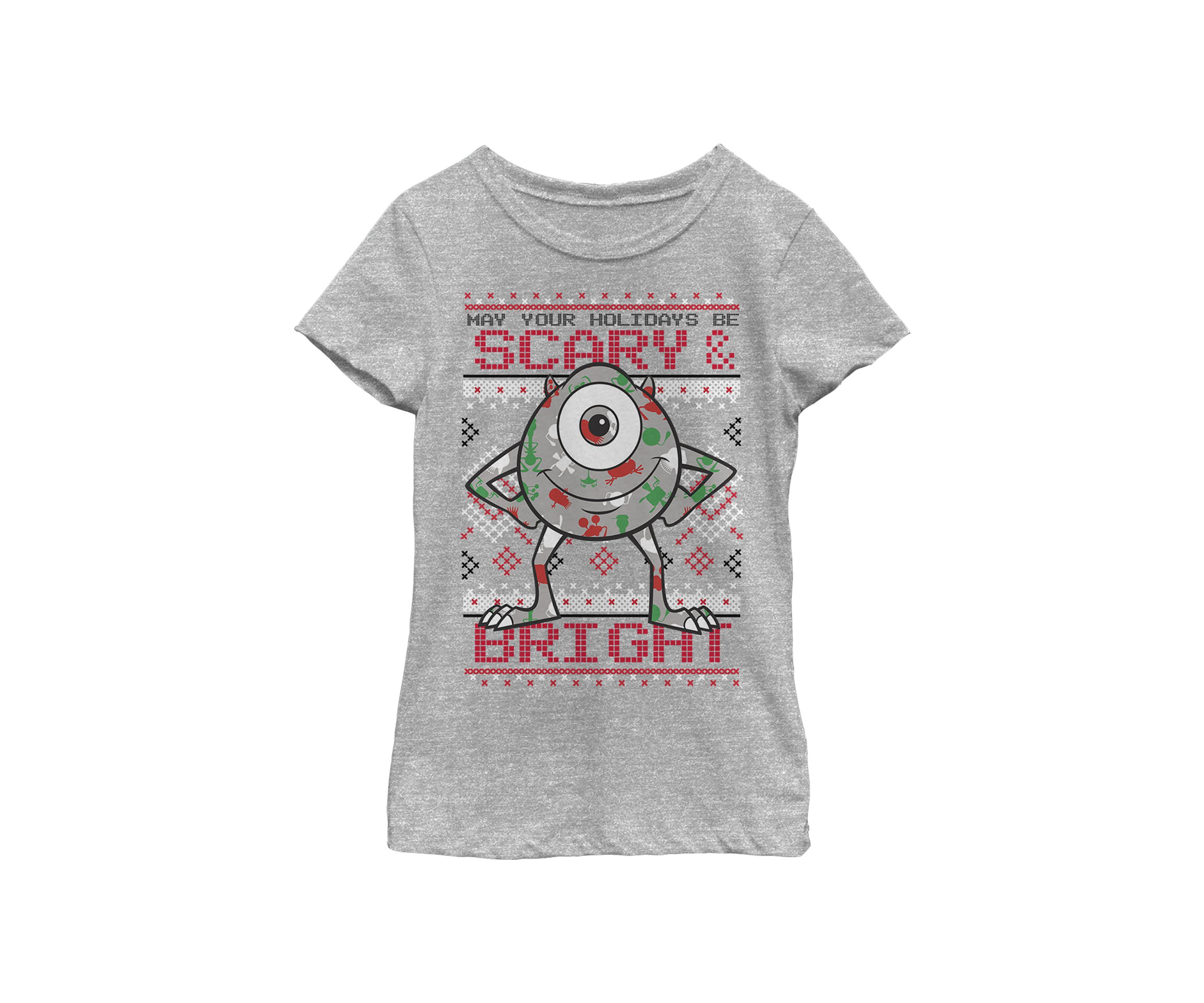 Girls 4-6x Eye Holiday Top