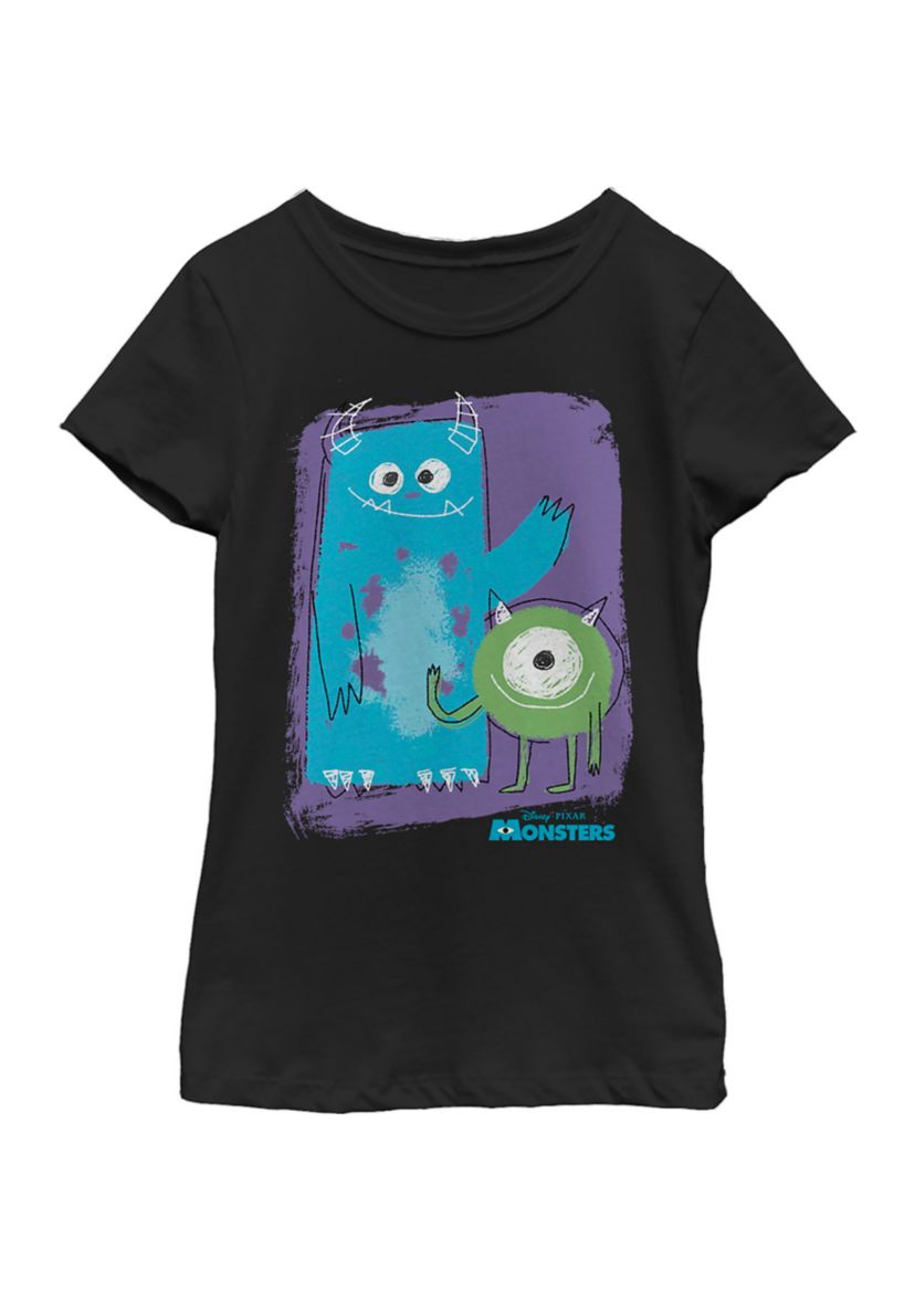 Girls 4-6x  CHALK Graphic Top