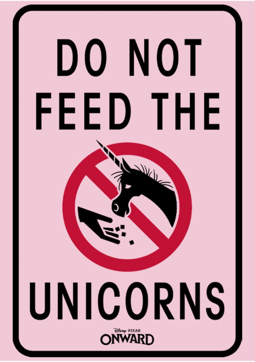Girls 4-6x Dont Feed The Unicorns Graphic T-Shirt