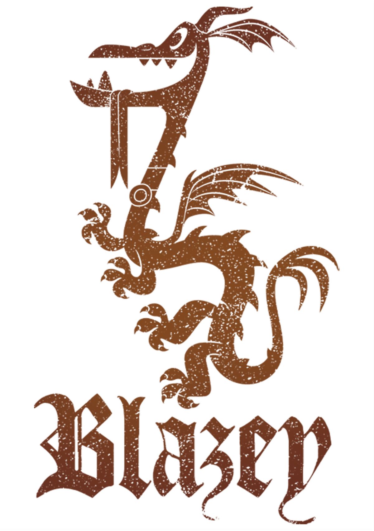 Girls 4-6x Blazey Crest Graphic T-Shirt