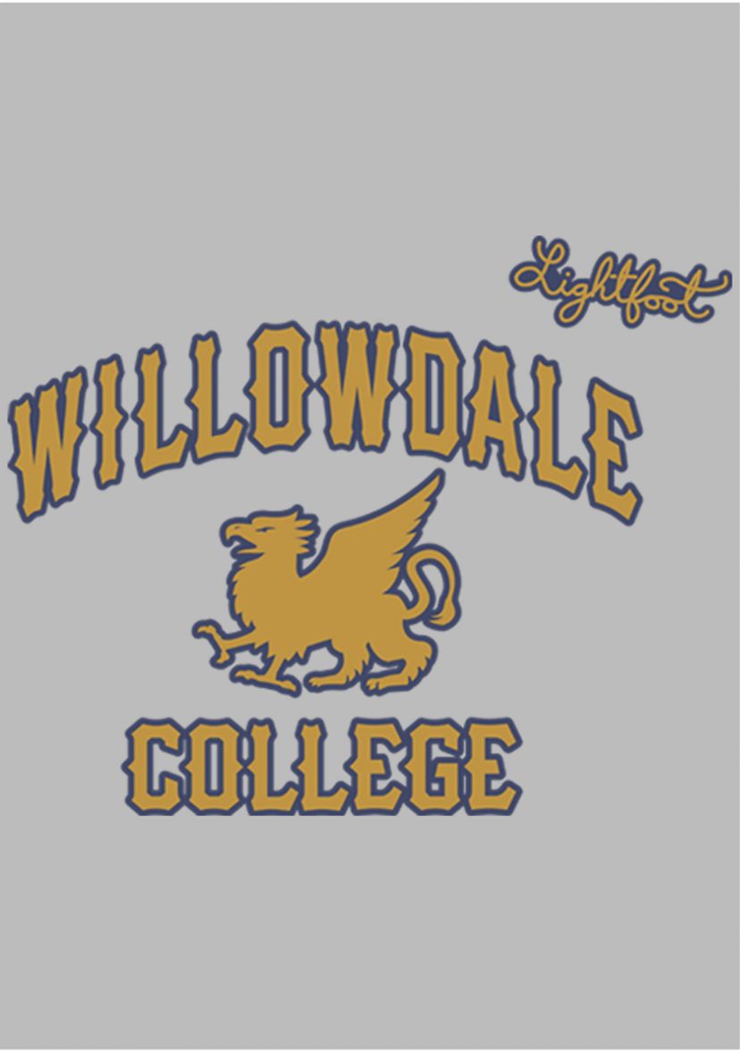 Girls 4-6x Willowdale College Graphic T-Shirt