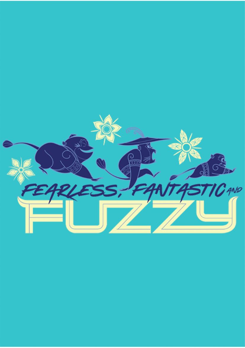 Girls 4-6x Fearless and Furry Graphic T-Shirt