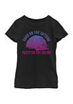 Girls 4-6x Hard On The Outside Graphic T-Shirt