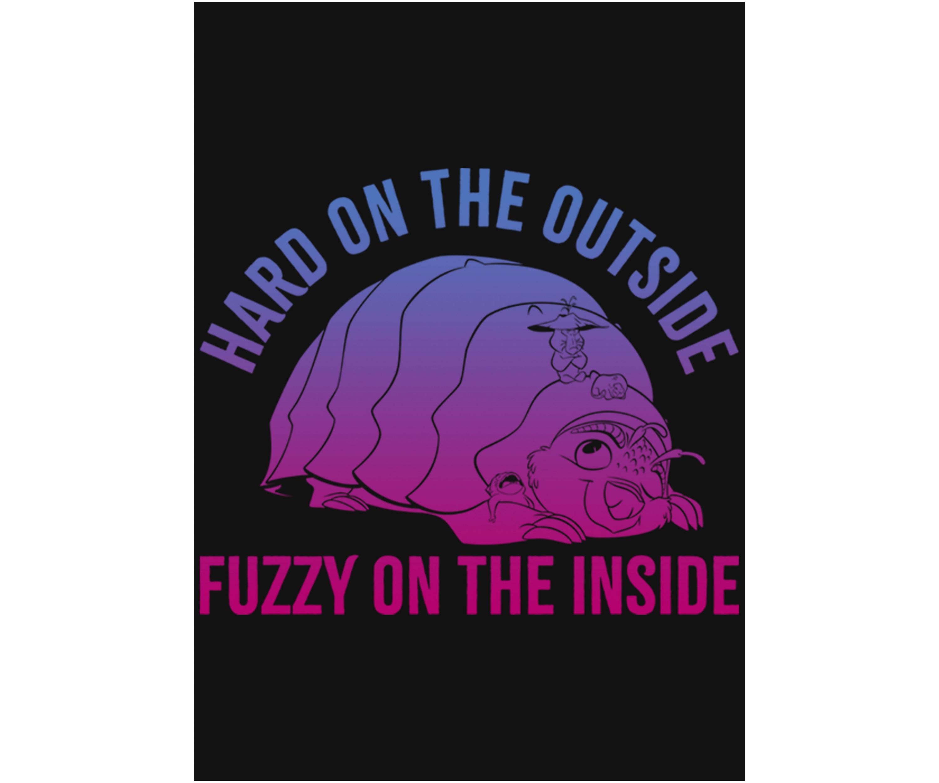 Girls 4-6x Hard On The Outside Graphic T-Shirt