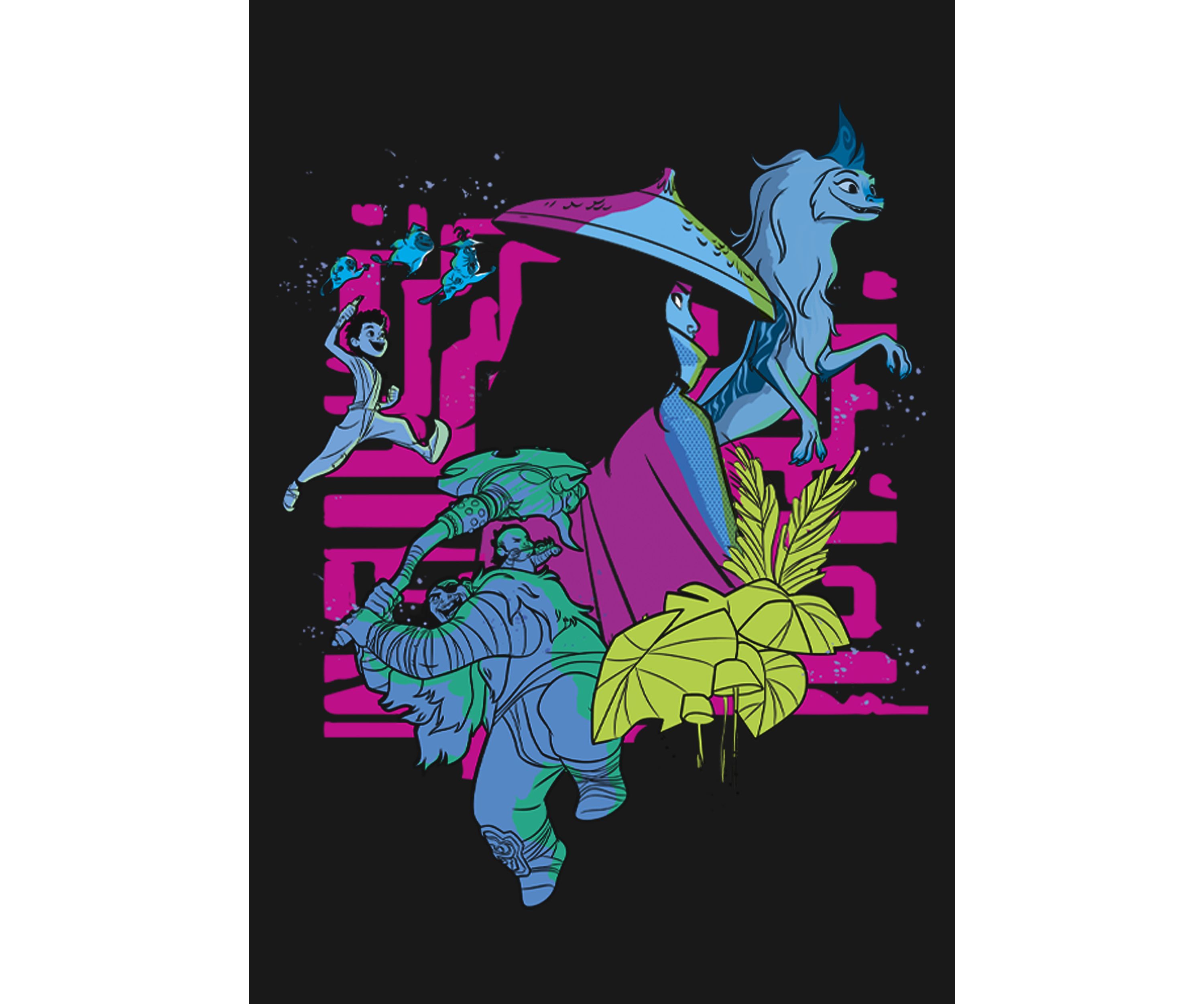 Group Shot Graphic T-Shirt