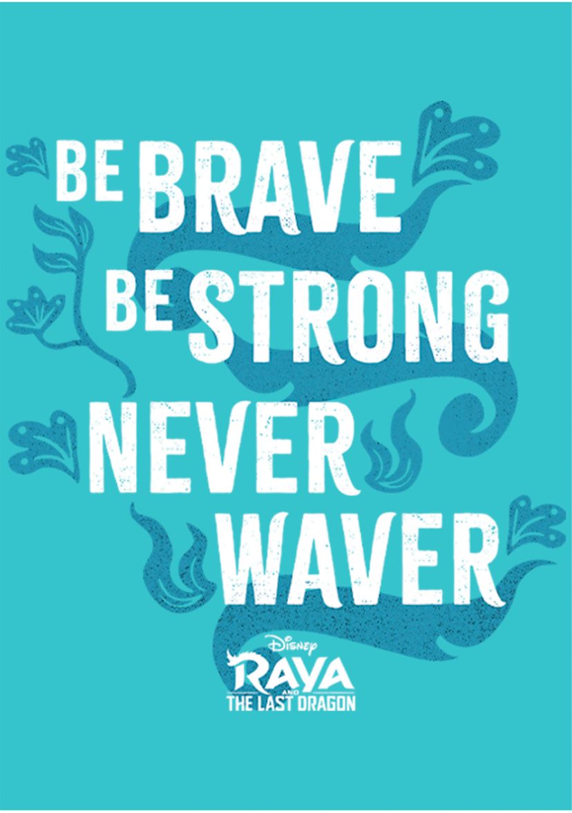 Girls 4-6x Be Brave Graphic T-Shirt