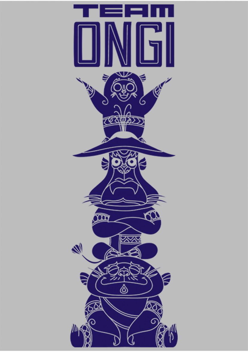 Girls 4-6x Team Ongi Graphic T-Shirt
