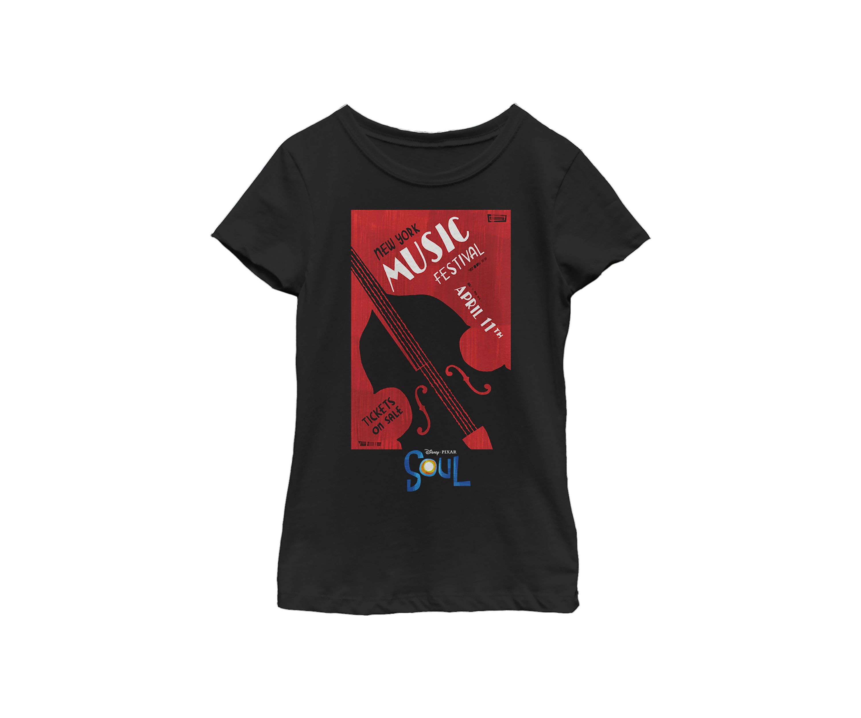 Girls 4-6x NY Music Festival Graphic Top