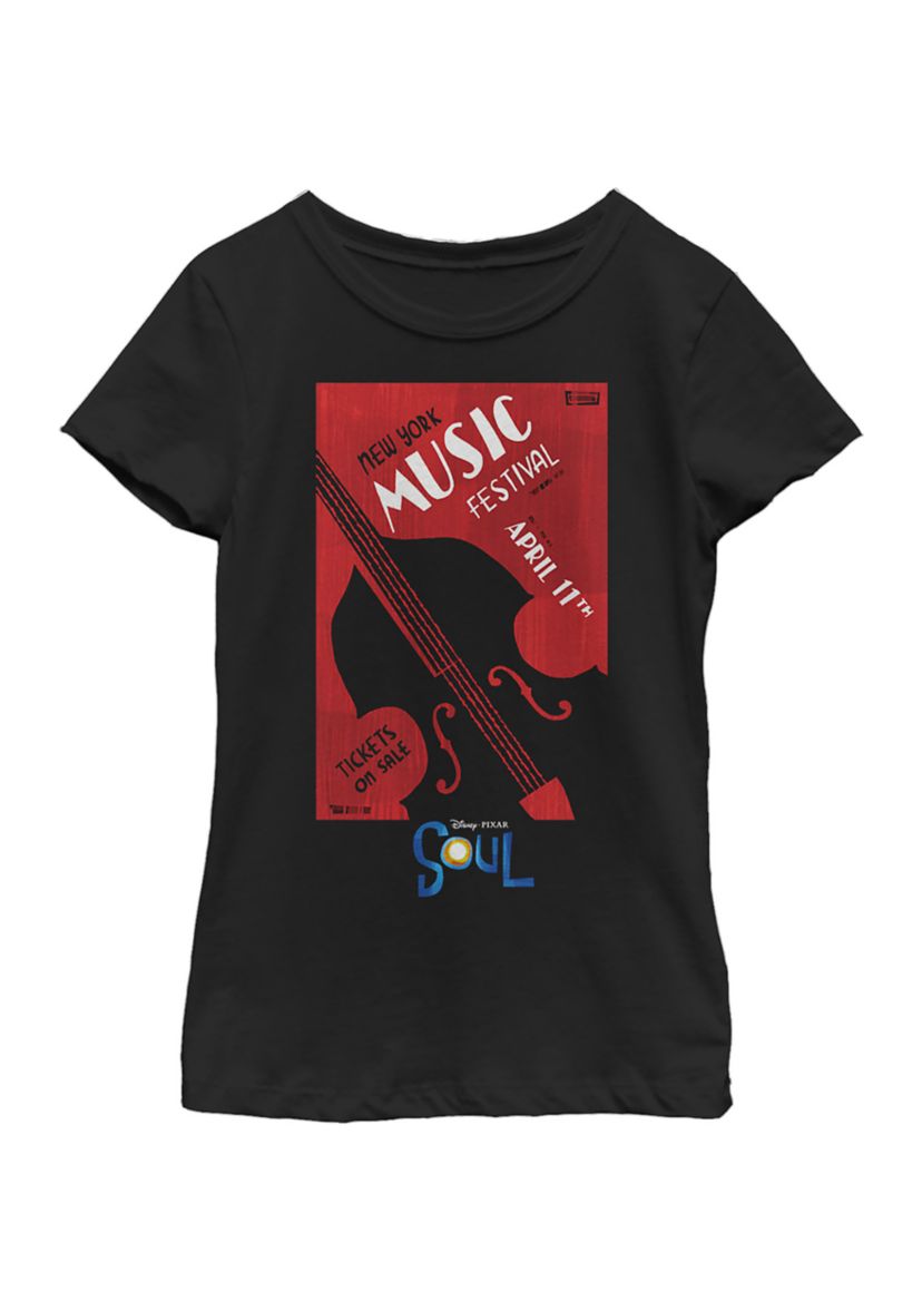 Girls 4-6x NY Music Festival Graphic Top