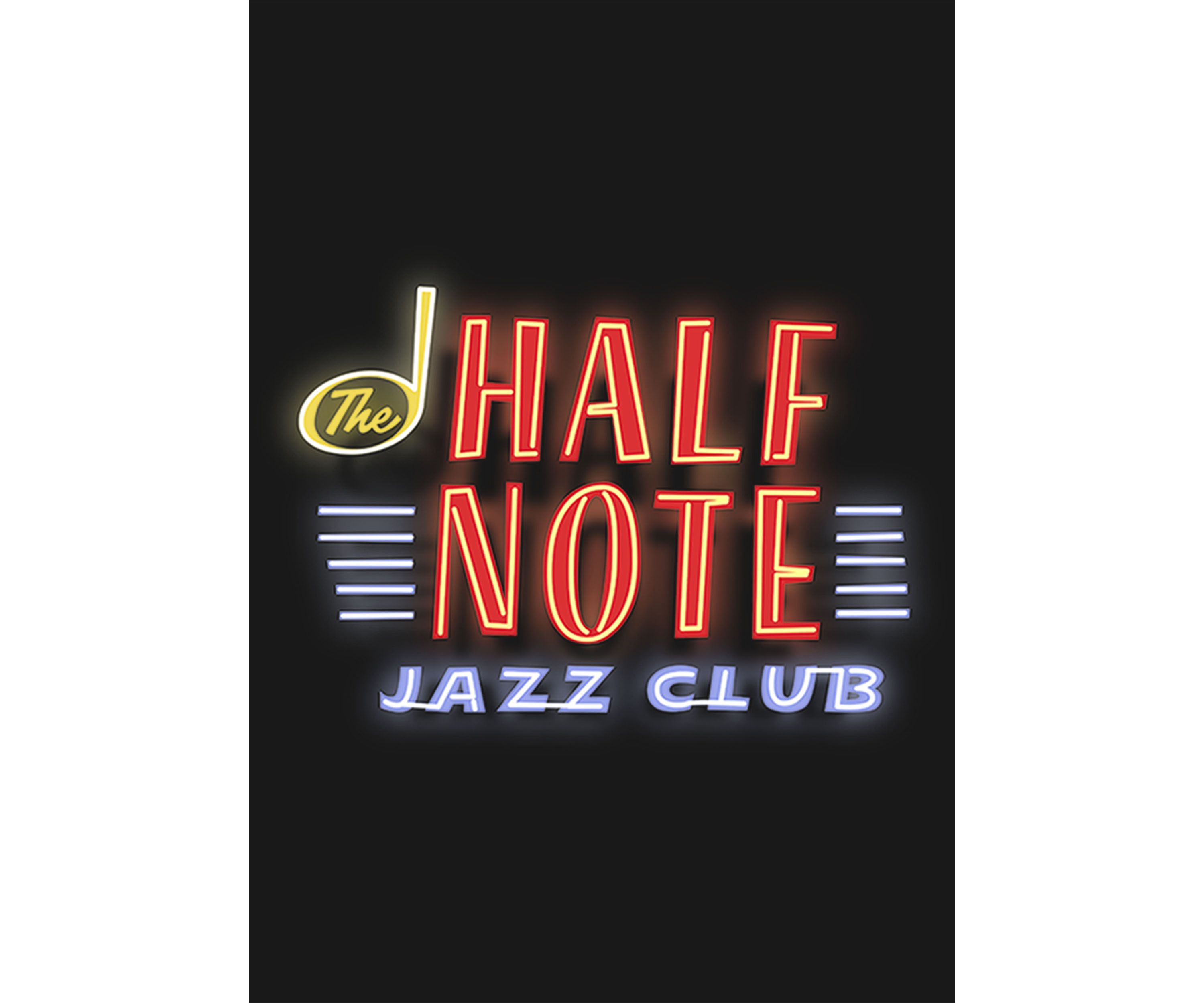 Girls 4-6x Half Note Neon Sign Graphic Top